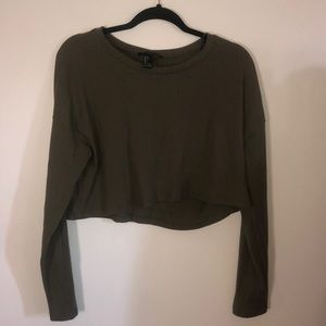 Crop sweater